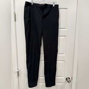 Men's Sleek Black Chinos